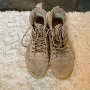 Vans high top, weatherproof sneakers